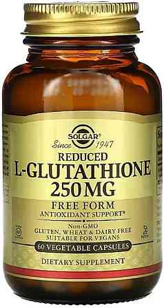 Глутатіон Solgar L-Glutathione 250 мг 60 капсул Київ