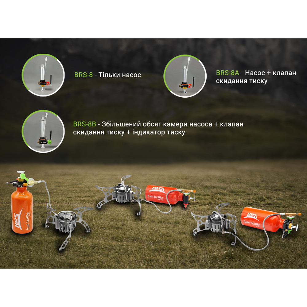 Мультипаливний пальник BRS-8 Київ - фото 8