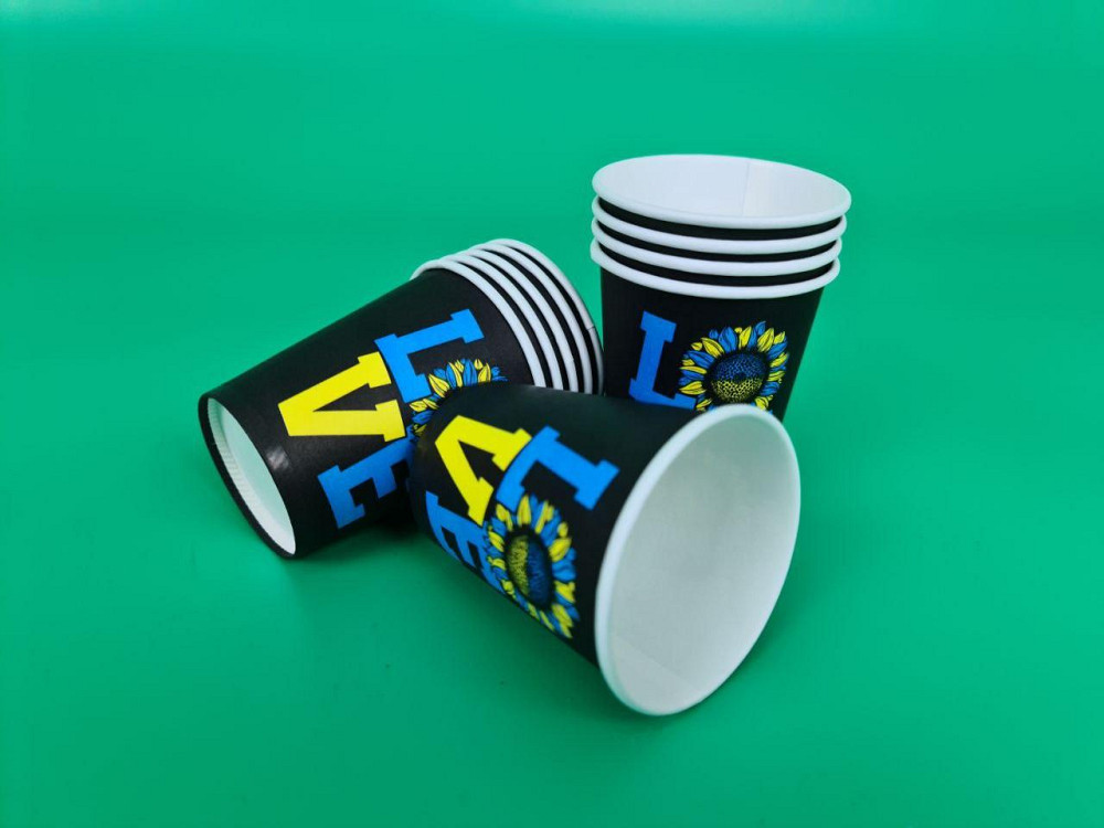 Стаканчики для кави 250 мл "LOVE" Маестро h9 (50 шт.) Харків - фото 2