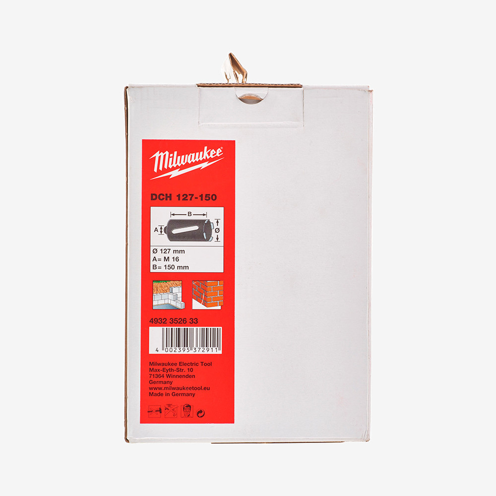 Коронка алмазна MILWAUKEE DCH 127х150мм Одеса - фото 2