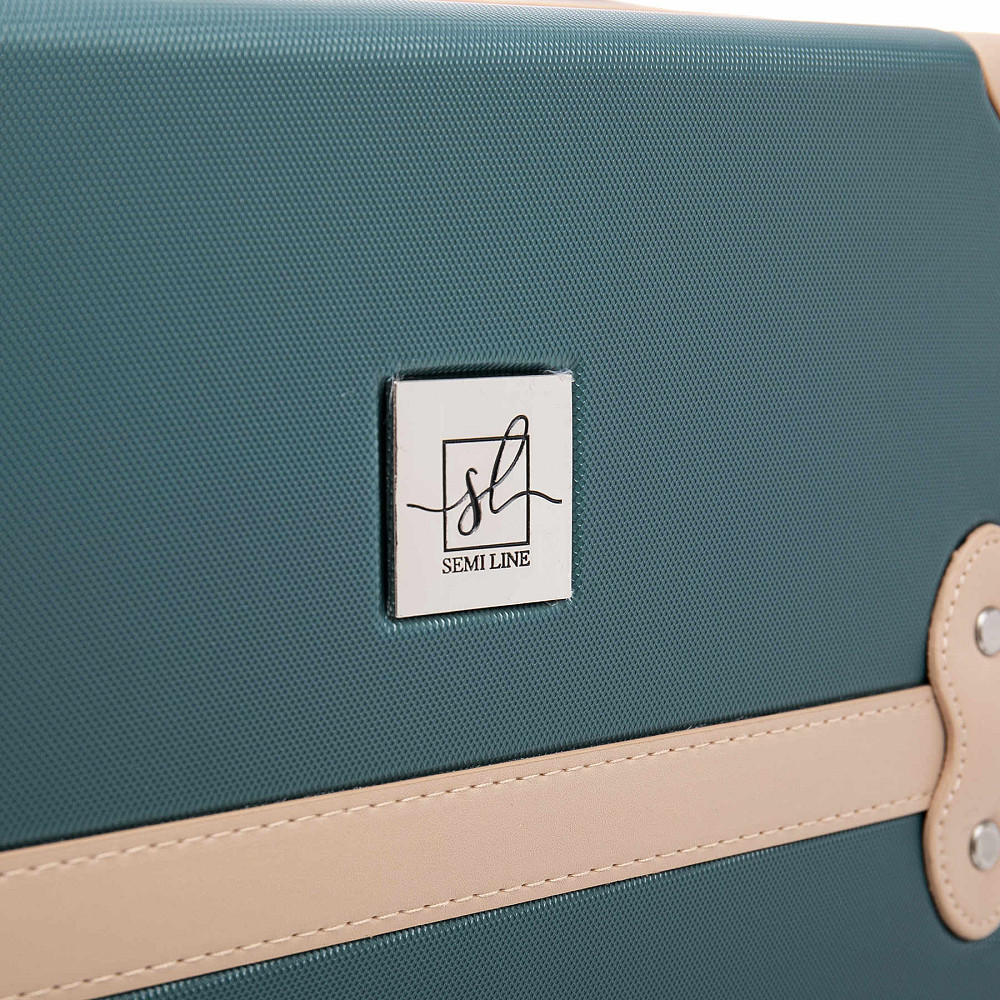 Бьюти-кейс Semi Line 10L Green-Navy (T5838-1) Винница - изображение 6