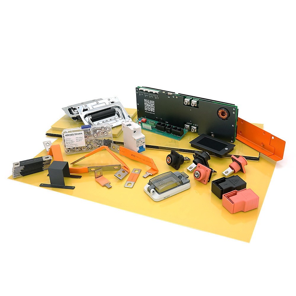 Комплект для сборки аккумуляторов, 48V280Ah, корпус+BMS+комплектующие, BMS: JK-BP2A16S20P 2A, 735x445x240mm Киев - изображение 6