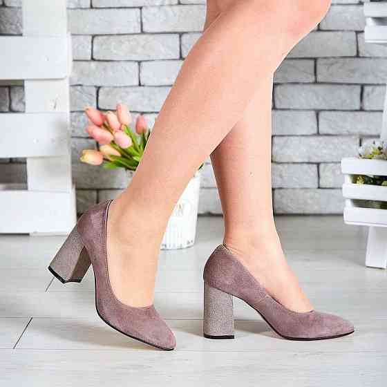 Nivelle Туфли женские NIVELLE капучино замша натуральная каблук 9 см 38-40 (1592/8051-8048) Коломия