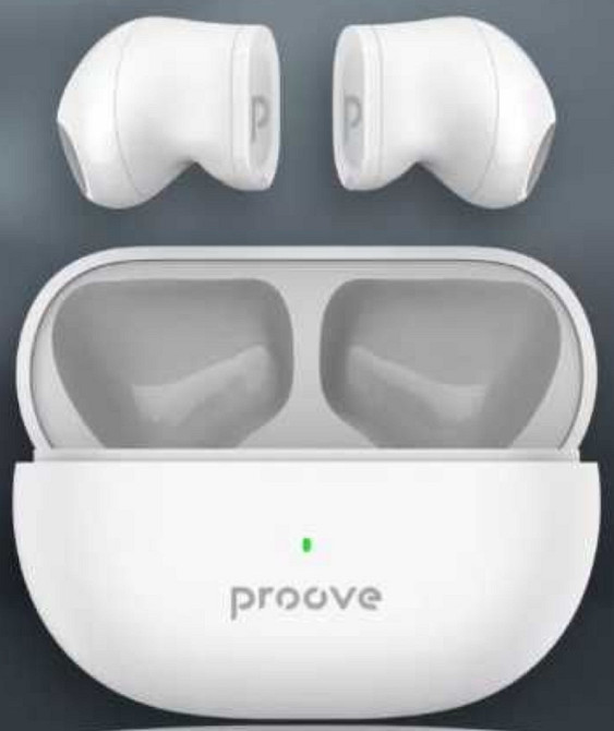 Наушники Беспроводные Proove Mainstream Mini TWS White. Киев - изображение 4
