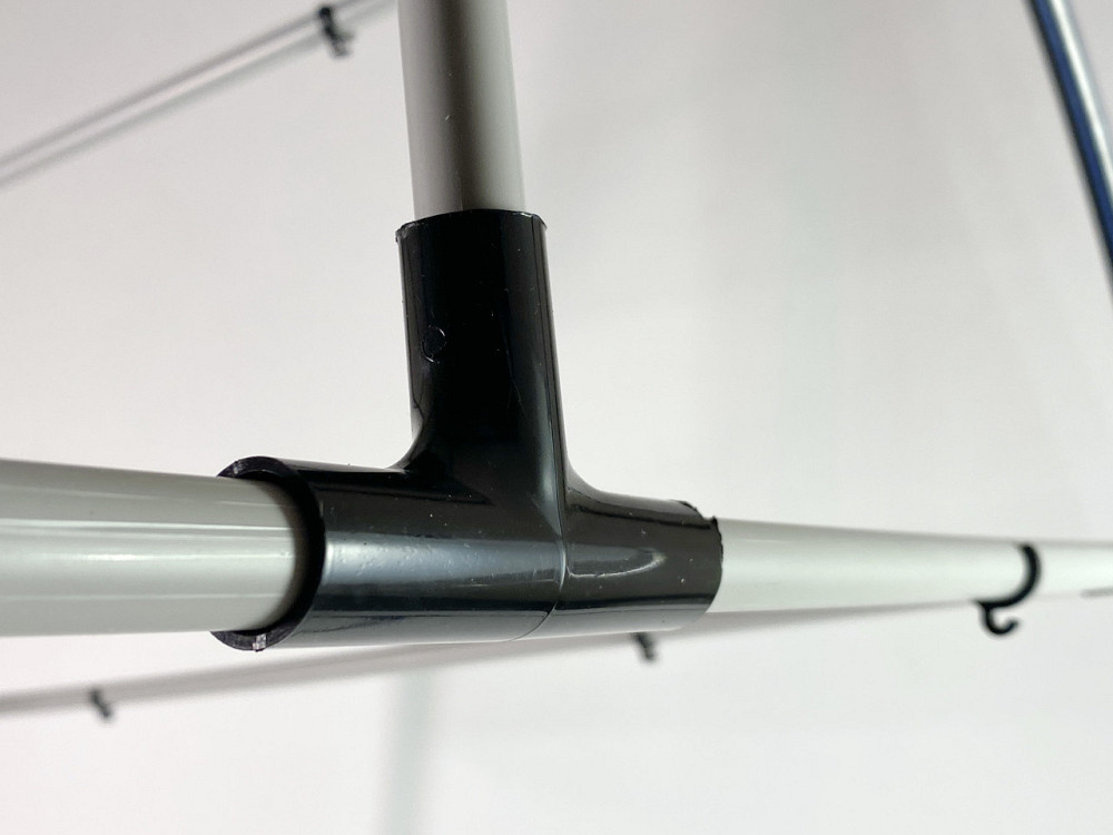 Садова опора для міні-парника Chalet. Легкий каркас для міні-теплиці на дачі. Об'ємна система для пі Бориспіль - фото 6