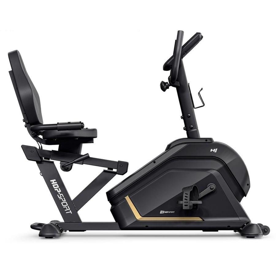 Горизонтальний велотренажер HS-120L Ravel чорний Київ - фото 9