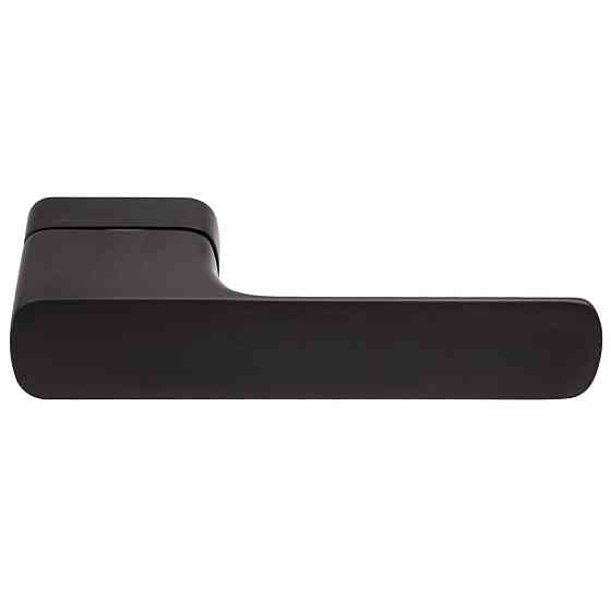 Дверна ручка на розетці M&T Minimal2.0 147803 Lef TIN-K титан/чорний матовий, в комплекті з WC Київ