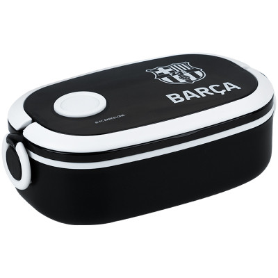 Ланч-бокс детский Kite FC Barcelona, 900 мл, чорний (BC25-1180) Винница - изображение 1