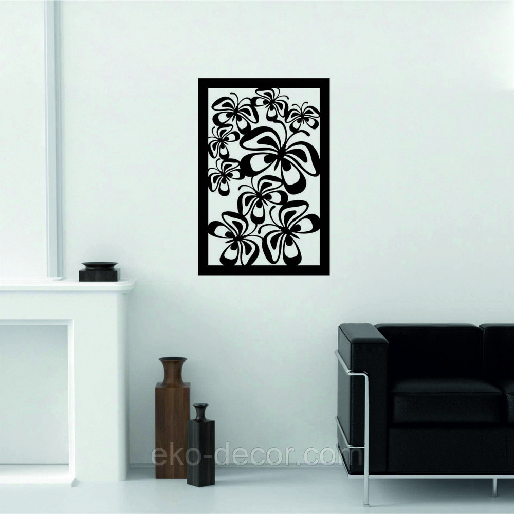 Декоративне настінне 3D Панно «Метелики» Декор на стіну з об'ємом Київ - фото 5