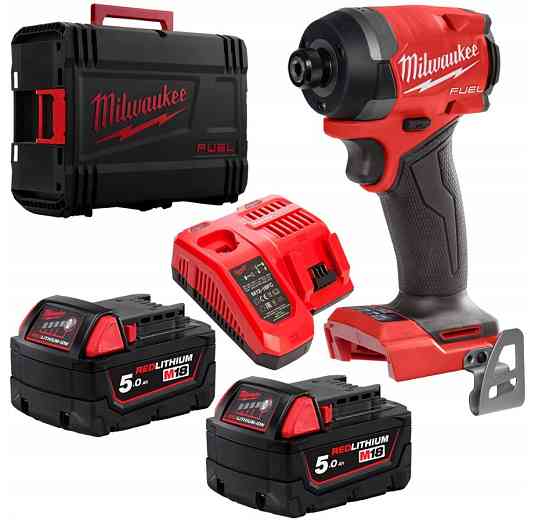 Шуруповерт ударный аккумуляторный M18 FID3-502X MILWAUKEE, крут. мом. 226 Нм 4933479865 (+ заряд.устройство, 2 аккум., зажим для Одесса