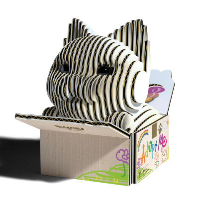 Пазл Eugy 3D Зоопарк Кошеня сіамське (XEG-088) Вінниця - фото 6