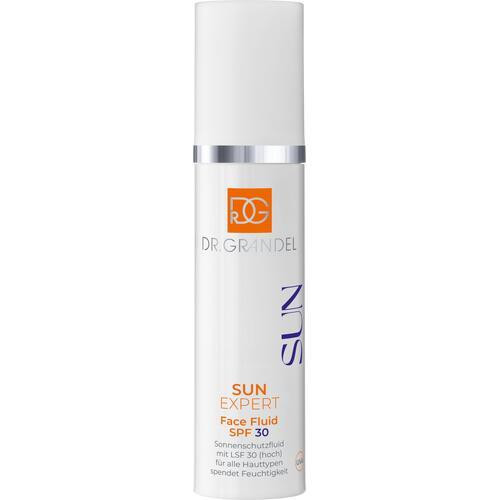 Зволожувальний флюїд для захисту від ультрафіолету Sun Expert Face Fluid SPF 30 Dr.Grandel, 50 мл Дніпро - фото 1