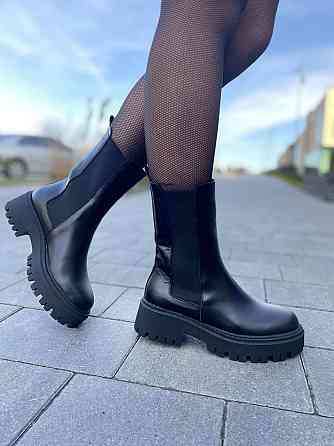 Черевики жіночі GREMMY 607/1 чорні (зима, шкіра натуральна) (4879) 37 Коломия