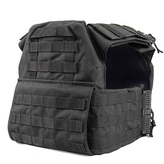 Плитоноска Чорна Cordura 1000 D зі швидким скиданням Запоріжжя