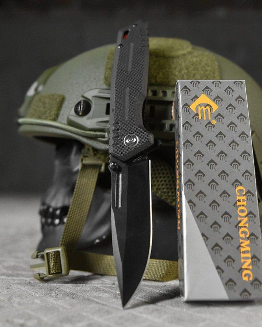 Ніж викидний grey/black ВТ4774 Одеса - фото 6