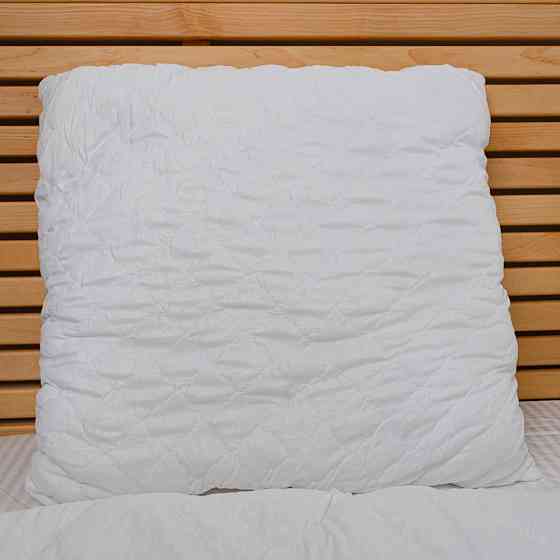 Подушка из Холлофайбера 70x70 см микрофибра - GM Textile (Белый) Сумы