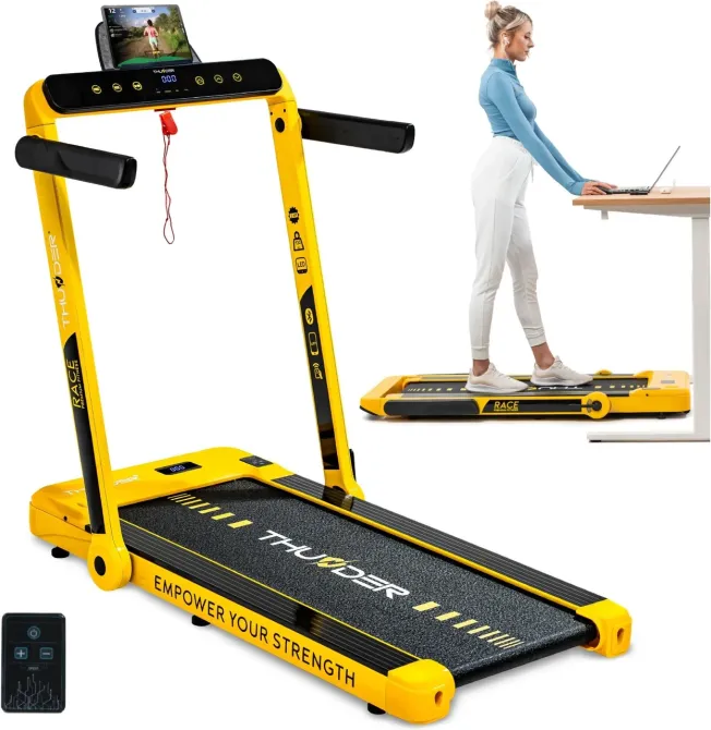 Беговая дорожка Thunder RACE-GOLD Bieżnia Elektryczna Do Biegania Składana Киев - изображение 1