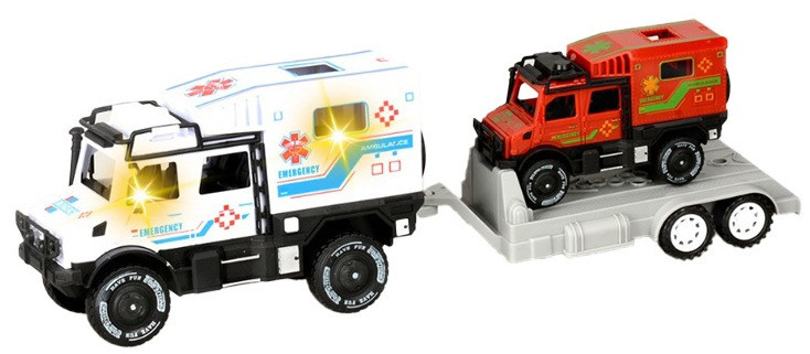 Игрушка CARS S Набор автомобилей скорой помощи с прицепом в ассортименте (CJ-4512172) (7120462) Киев - изображение 2