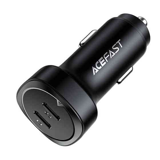 Автомобільний зарядний пристрій ACEFAST B2 72W dual USB-C metal AFB2B Одеса