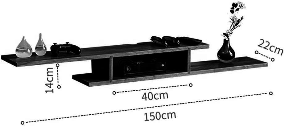 Полиця для роутера "Ілістер 150" венге Миколаїв - фото 1
