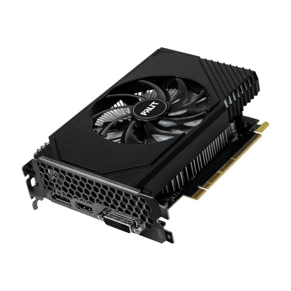 Відеокарта GF RTX 3050 6 GB GDDR6 StormX Palit (NE63050018JE-1072F) Black Харьков - изображение 3