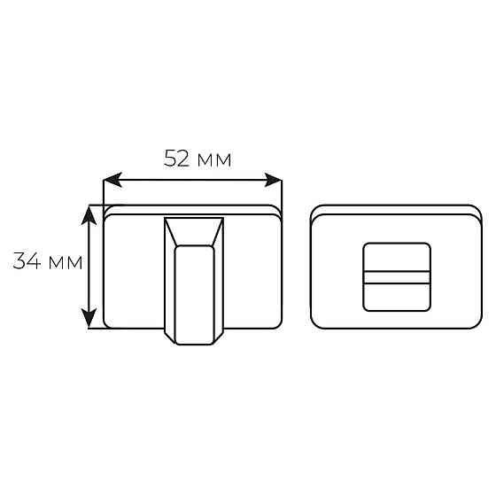 Накладка Tupai 3045 вж хром світлий Київ