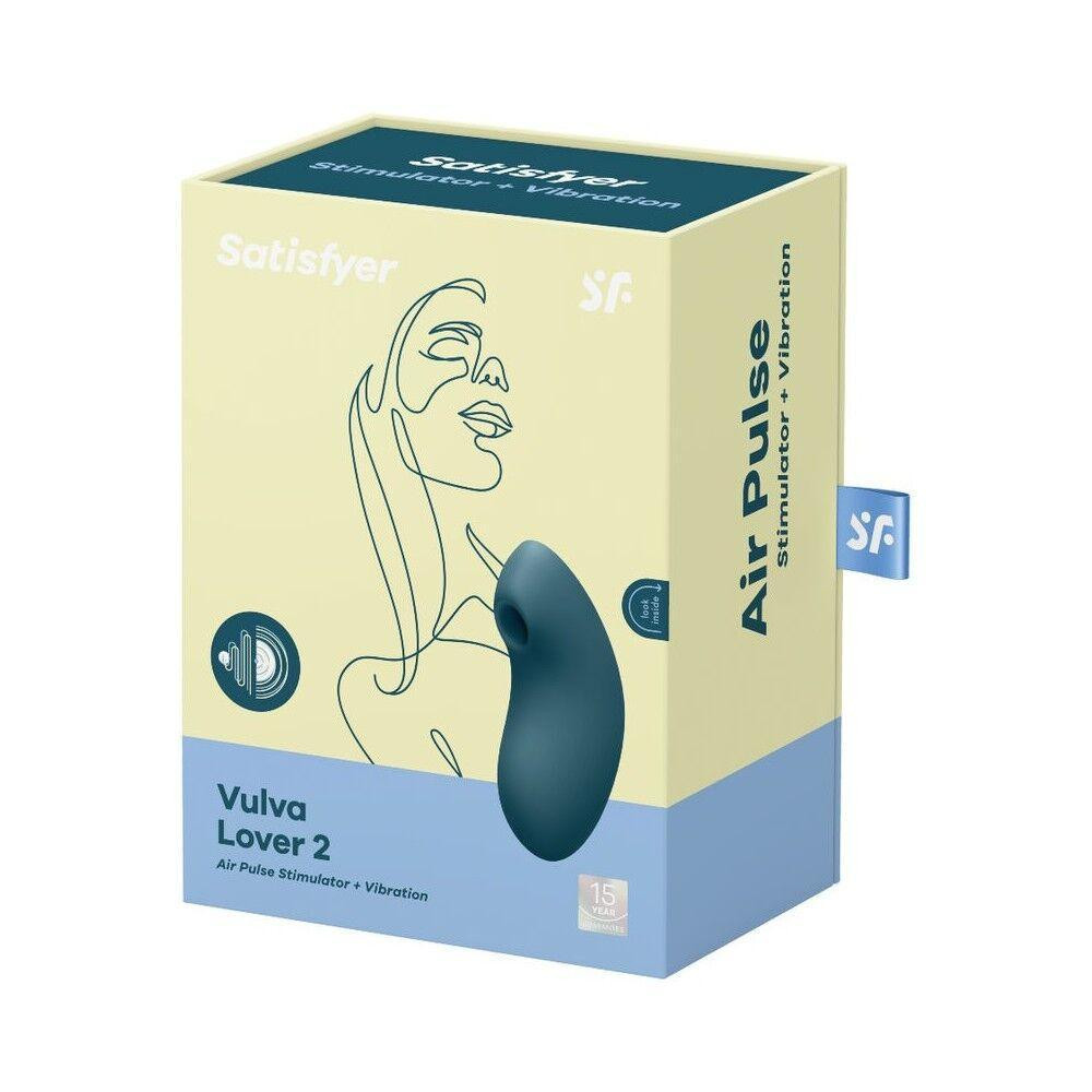 Вакуумный вибратор Satisfyer Vulva Lover 2 Blue Sex Aura Киев - изображение 4