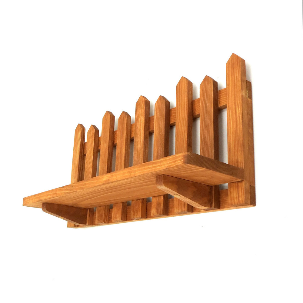 Полиця настінна для квітів "Сорокаба 60" шафран Миколаїв - фото 5