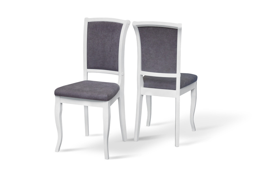 Стілець Маріо, білий/Alyaska 05 Shark Київ - фото 2