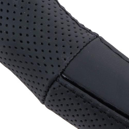 Чохол на кермо VLOD-L281 BK L чорний з штучної шкіри з перфорацією без оздоблення Харків - фото 2