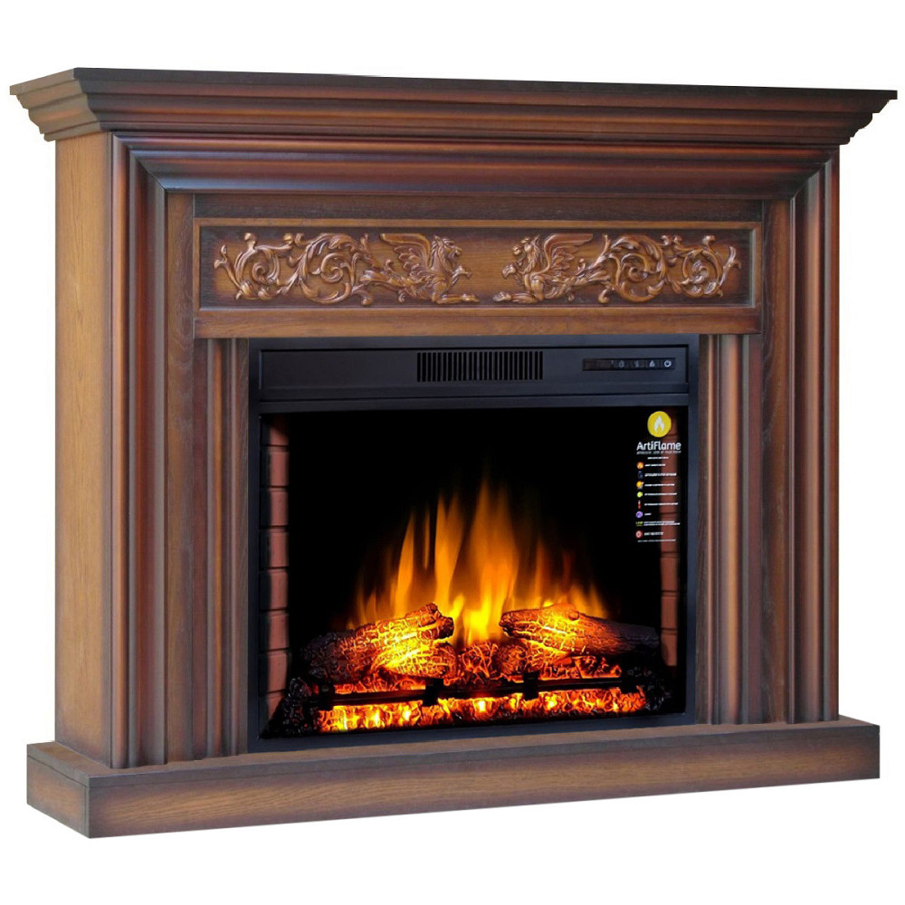 Каминокомплект ArtiFlame MONFERRATO AF28S ДУБ АНТИК (со звуком) Львов - изображение 2