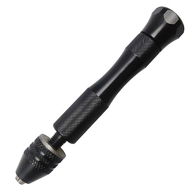 Міні дриль ручна 0.3-3.2 mm кулачковий патрон мікро свердло викрутка хобі Dremel Полтава - фото 1