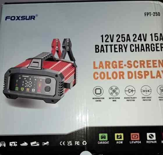 Зарядний пристрій 25A Foxsur  FPT-250 бустер. Харків