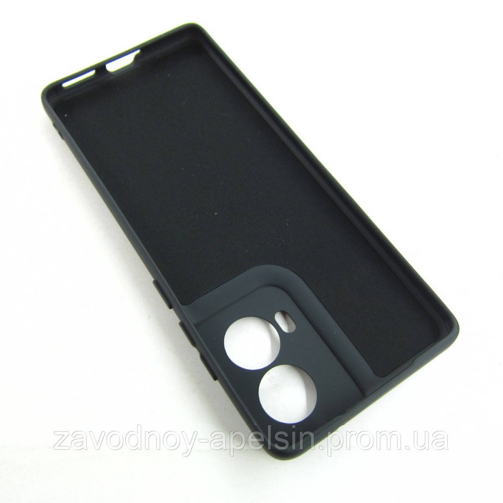 Motorola Edge 50 Fusion Силіконовий чохол Захист камери (чорний) Одеса - фото 2