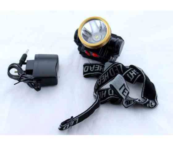 Ліхтарик налобний HEADLAMP 0509-2 COB 2 режими роботи (максимальний, економічний), на батарейках 409 Київ