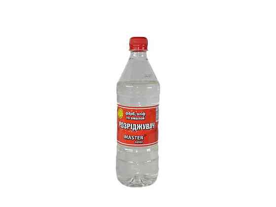 Растворитель красок 0,9л (495г) ТМ MASTER COLOR Solmir Киев