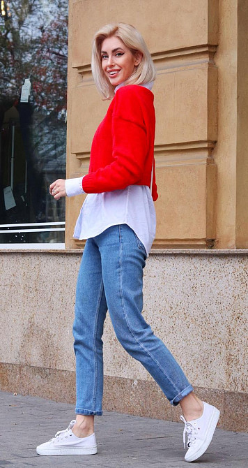 Укороченный свитер (42-46) Киев - изображение 3