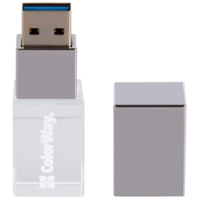 USB флеш накопитель ColorWay 32GB 3.0 Transparent (CW-USBCL32) Винница - изображение 11