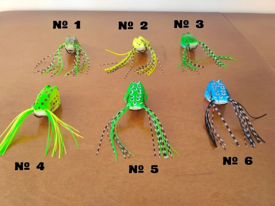 Лягушка незацепляйка на щуку с хвостиком 7 гр Киев - изображение 3