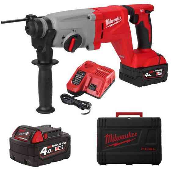 Перфоратор акумуляторний безщітковий SDS-PLUS MILWAUKEE, M18 BLHACD26-402X, 2,6Дж (зарядний пристрій М12-18 С, 2 акумулятори М18 Одеса