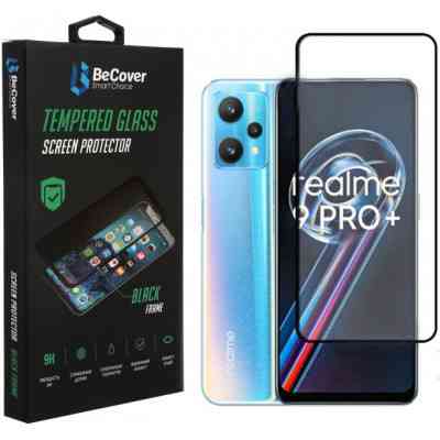 Стекло защитное BeCover Realme 9 Pro Plus Black (707879) Винница