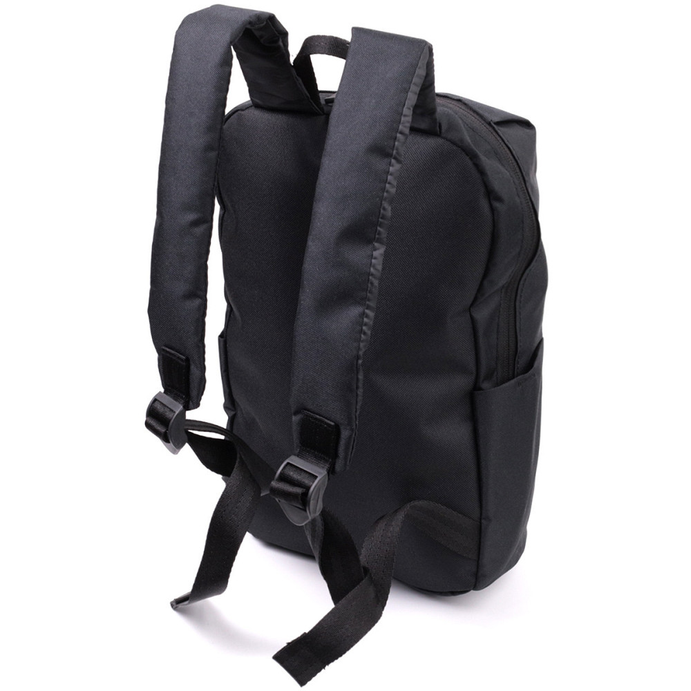 Міський стильний рюкзак з якісного поліестеру Чорний (FABRA) Київ - фото 8