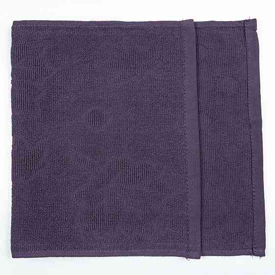 Кухонна жакардова серветка GM Textile 25х45 см 380 г/м2 (Фіолетовий) Суми