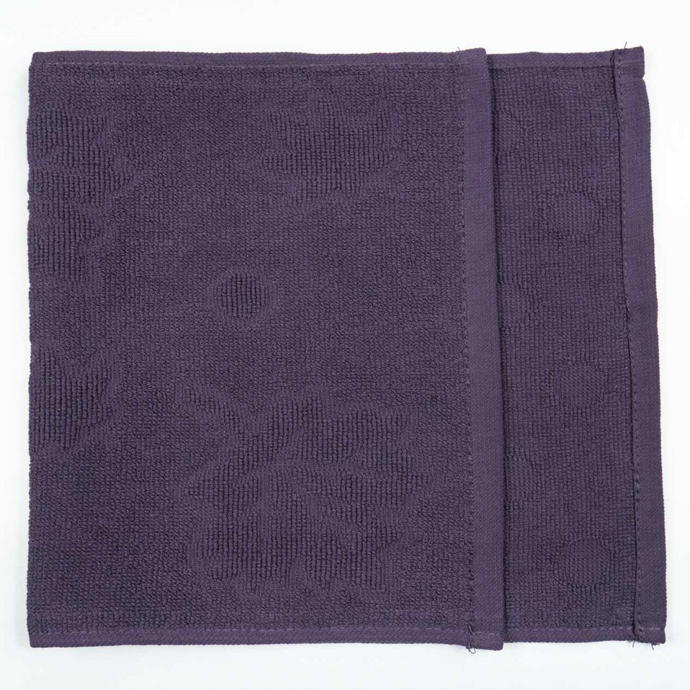 Кухонна жакардова серветка GM Textile 25х45 см 380 г/м2 (Фіолетовий) Суми - фото 4