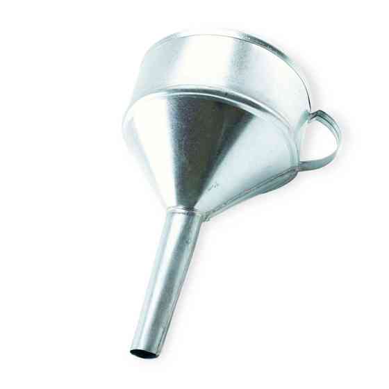 Лійка для палива метал - носик прямий "генератор, бензопила, човен" житомир Мукачево