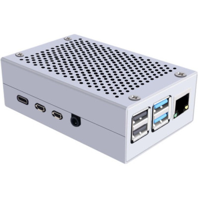Корпус для Микро ПК Pi HUT for Raspberry Pi 4 Alu (102500) Винница - изображение 1