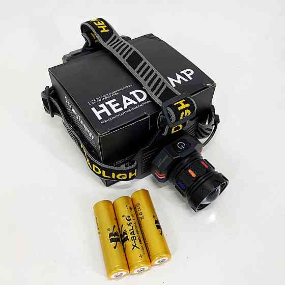 Фонарь налобный BL-T701A-TG 3x18650 IJ-27 Львов