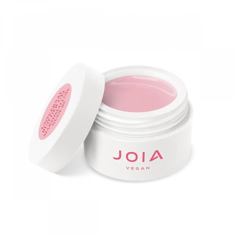 Универсальный моделирующий гель для ногтей розовый 07 Marshmallow nude JOIA vegan 15 мл Киев - изображение 6