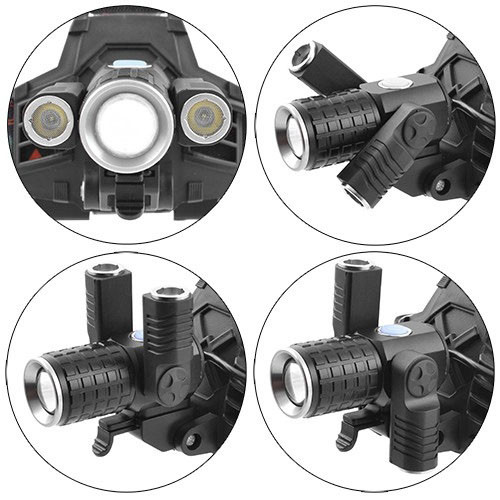 Світлодіодний ліхтар з кріпленням на голову W602-T6-2XPE Bike, Ліхтарик діодний налобний IH-48 Львів - фото 1