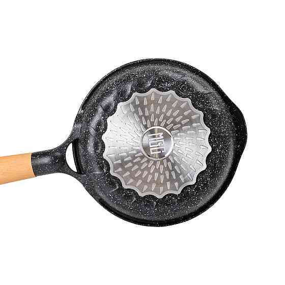 Алюминиевая сковорода Marble с антипригарным покрытием 1 литр Ø 20 см Black MGC HP-4-421B Киев